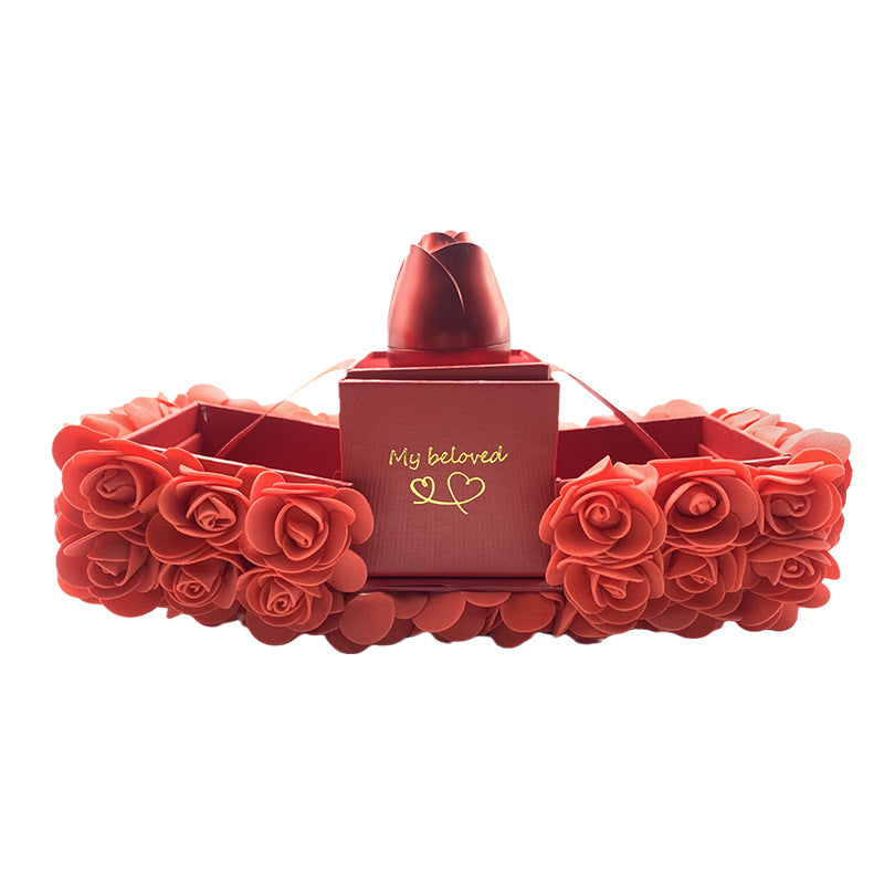 Eternal Flower Jewelry Gift Box